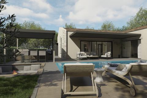 Poreč - samostojeća moderna prizemnica