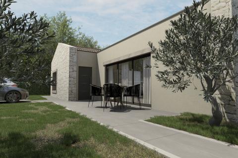 Poreč - samostojeća moderna prizemnica