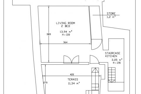 OTOK KRK-GRAD KRK kuća na 200 metara do mora 