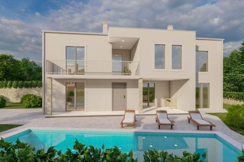 Istria, Pican - Ferienhaus im istrianischen Dorf