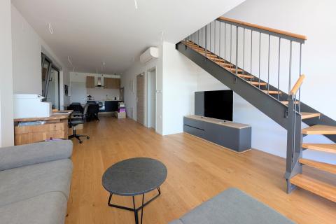 Two-level, two-bedroom apartment in Rovinj