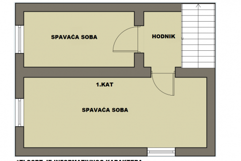Mali Lošinj, autohtona kuća za adaptaciju u staroj gradskoj jezgri