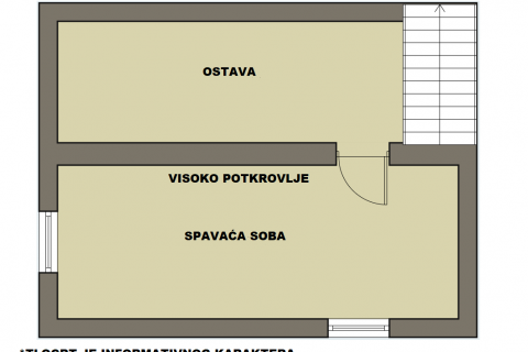 Mali Lošinj, autohtona kuća za adaptaciju u staroj gradskoj jezgri