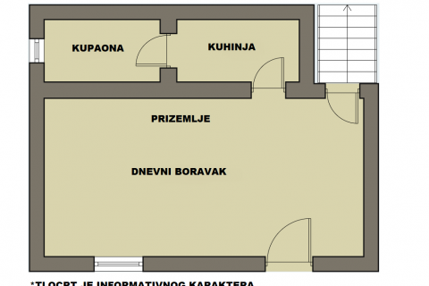 Mali Lošinj, autohtona kuća za adaptaciju u staroj gradskoj jezgri