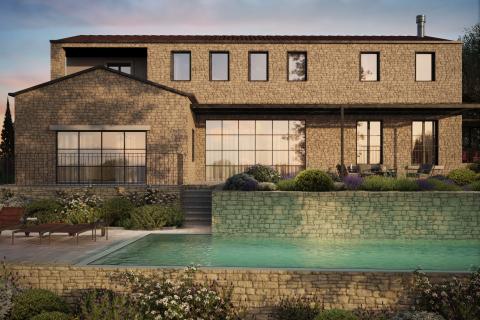 Istra - Brtonigla, jedinstvena i luksuzna mediteranska kuća 