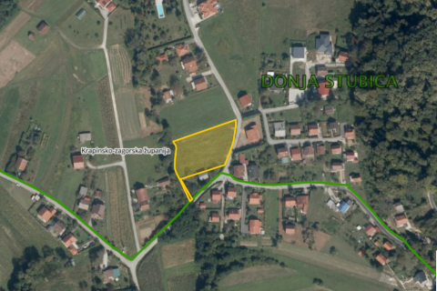 Земельный участок строительного назначения Stubičke Toplice, 2.761m2
