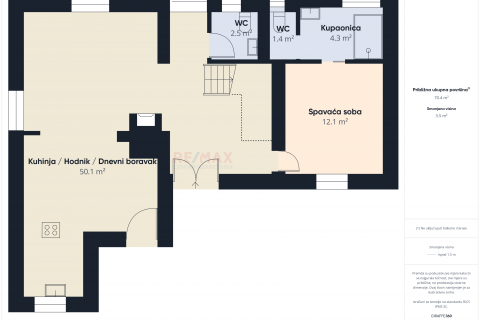 Hiša Juršići, Svetvinčenat, 179m2