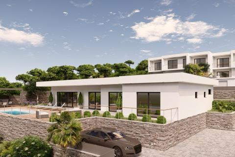 CRIKVENICA ,moderna prizemnica sa panoramskim pogledom na more