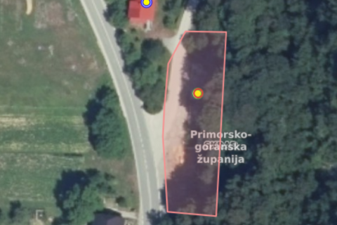 Terreno edificabile Skrad, 1.530m2