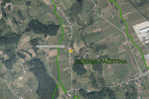 Bauland Gornja Pačetina, Krapina - Okolica, 800m2