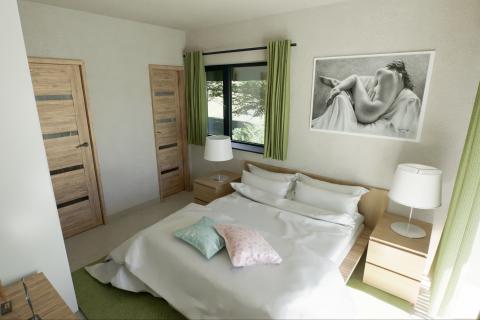 Istra, Poreč-dvoetažni stan u novogradnji s pogledom na more 