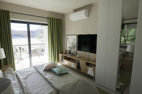 Istra, Poreč-dvoetažni stan u novogradnji s pogledom na more 