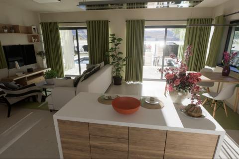 Istra, Poreč-dvoetažni stan u novogradnji s pogledom na more 