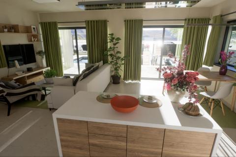 Istra, Poreč-dvoetažni stan u novogradnji s pogledom na more 