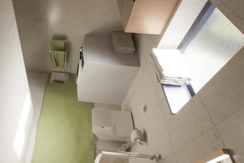 Istra, Poreč-dvoetažni stan u novogradnji s pogledom na more 