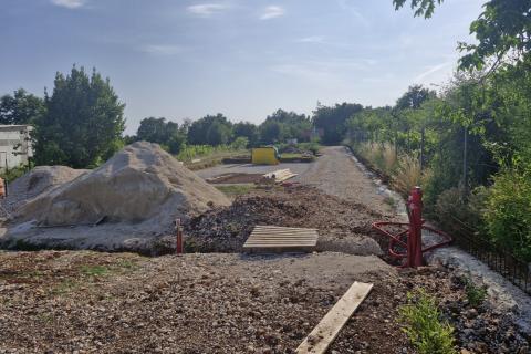 Istra, Žminj- građevinsko zemljište s građevinskom dozvolom, 1351m2