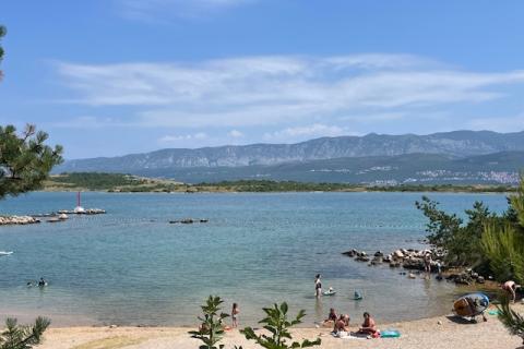 Island of Krk, Klimno, apartment, sea view, 300 m from the beach