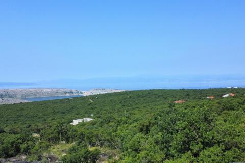 Crikvenica, Šmrika - građevinsko zemljište sa projektom