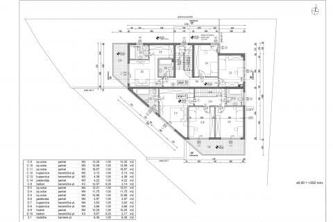 Zagreb, Črnomerec-Mikulići, stambena zgrada s dva troiposobna dvoetažna stana