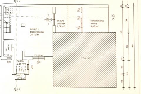 Stanovanje/Apartma Gornje Vrapče, Črnomerec, 87,24m2