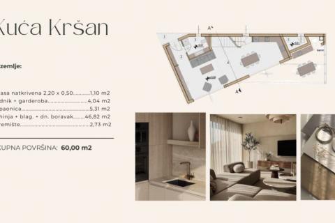 ISTRIA, KRŠAN – Baugrundstück mit Baugenehmigung