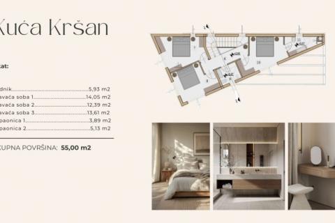 ISTRIA, KRŠAN – Baugrundstück mit Baugenehmigung