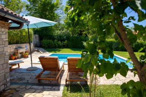 ISTRA, KANFANAR - Bellissima Casa in Pietra Istriana Autentica