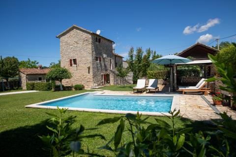 ISTRA, KANFANAR - Bellissima Casa in Pietra Istriana Autentica