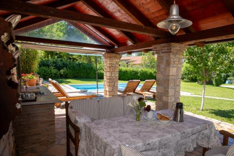 ISTRA, KANFANAR - Bellissima Casa in Pietra Istriana Autentica