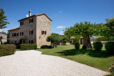 ISTRA, KANFANAR - Bellissima Casa in Pietra Istriana Autentica
