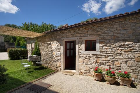 ISTRA, KANFANAR - Bellissima Casa in Pietra Istriana Autentica