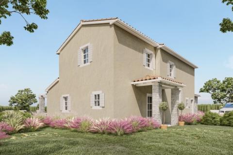 Poreč-okolica, luksuzna obiteljska vila sa pogledom na more