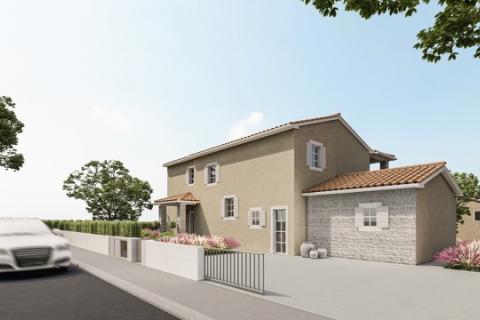 Poreč-okolica, luksuzna obiteljska vila sa pogledom na more