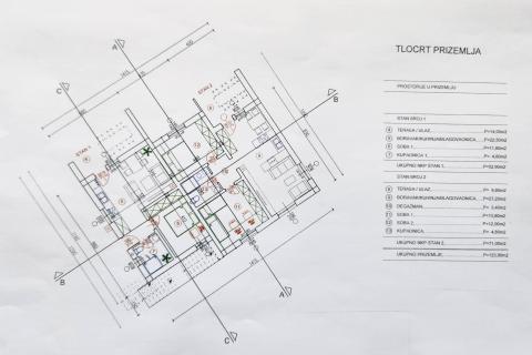 Rijeka, Kastav - novogradnja: 2s+db, garaža i okućnica