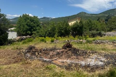 Земельный участок строительного назначения Hreljin, Bakar, 1.100m2