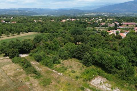 ISTRIA, KRŠAN – Baugrundstück mit Baugenehmigung