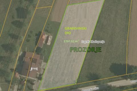 Prozorje - građevinsko zemljište u mirnom okruženju