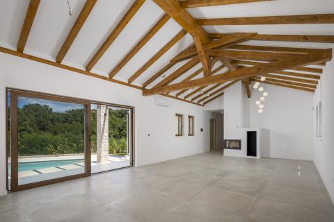 ISTRA, TINJAN Kvalitetna kuća za odmor 160 m2 s bazenom 