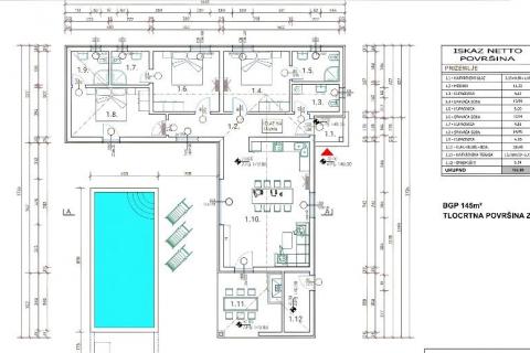 Istra – Marčana, Nova Hiša z Bazenom