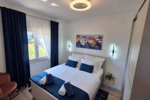 Stan za najam na Pobrima – panoramski pogled na Kvarner