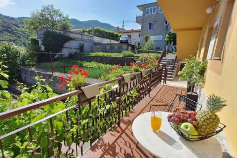 Stan za najam na Pobrima – panoramski pogled na Kvarner