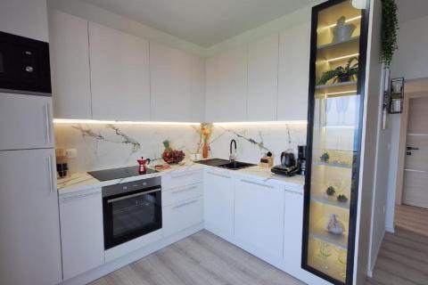 Stan za najam na Pobrima – panoramski pogled na Kvarner