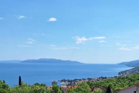 Stan za najam na Pobrima – panoramski pogled na Kvarner