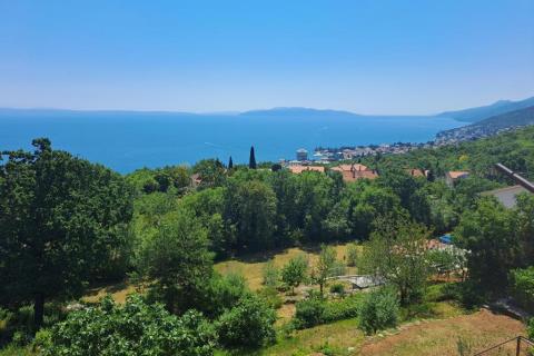 Stan za najam na Pobrima – panoramski pogled na Kvarner