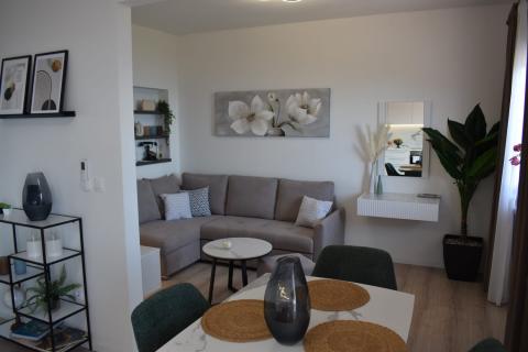 Stan za najam na Pobrima – panoramski pogled na Kvarner