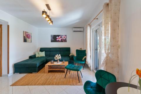 Istrien, Peruški – Haus mit Meerblick, Ruhe und großem Garten