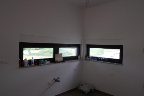 Istra, Baderna-kuća u visokoj roh-bau fazi 