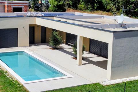 Istra, Žminj - suvremena vila s bazenom