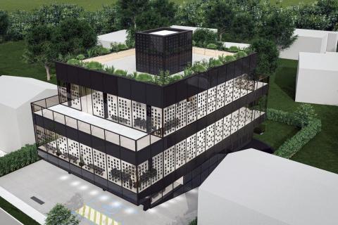 Velika Gorica – projekt poslovne zgrade s pravom građenja, 1037m2