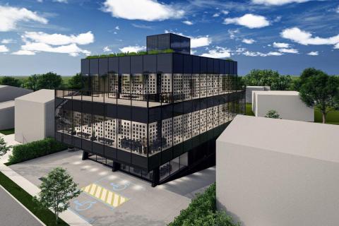 Velika Gorica – projekt poslovne zgrade s pravom građenja, 1037m2